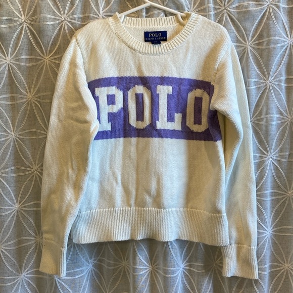Kids Polo Ralph Lauren Crewneck Logo Sweater - Picture 8 of 8